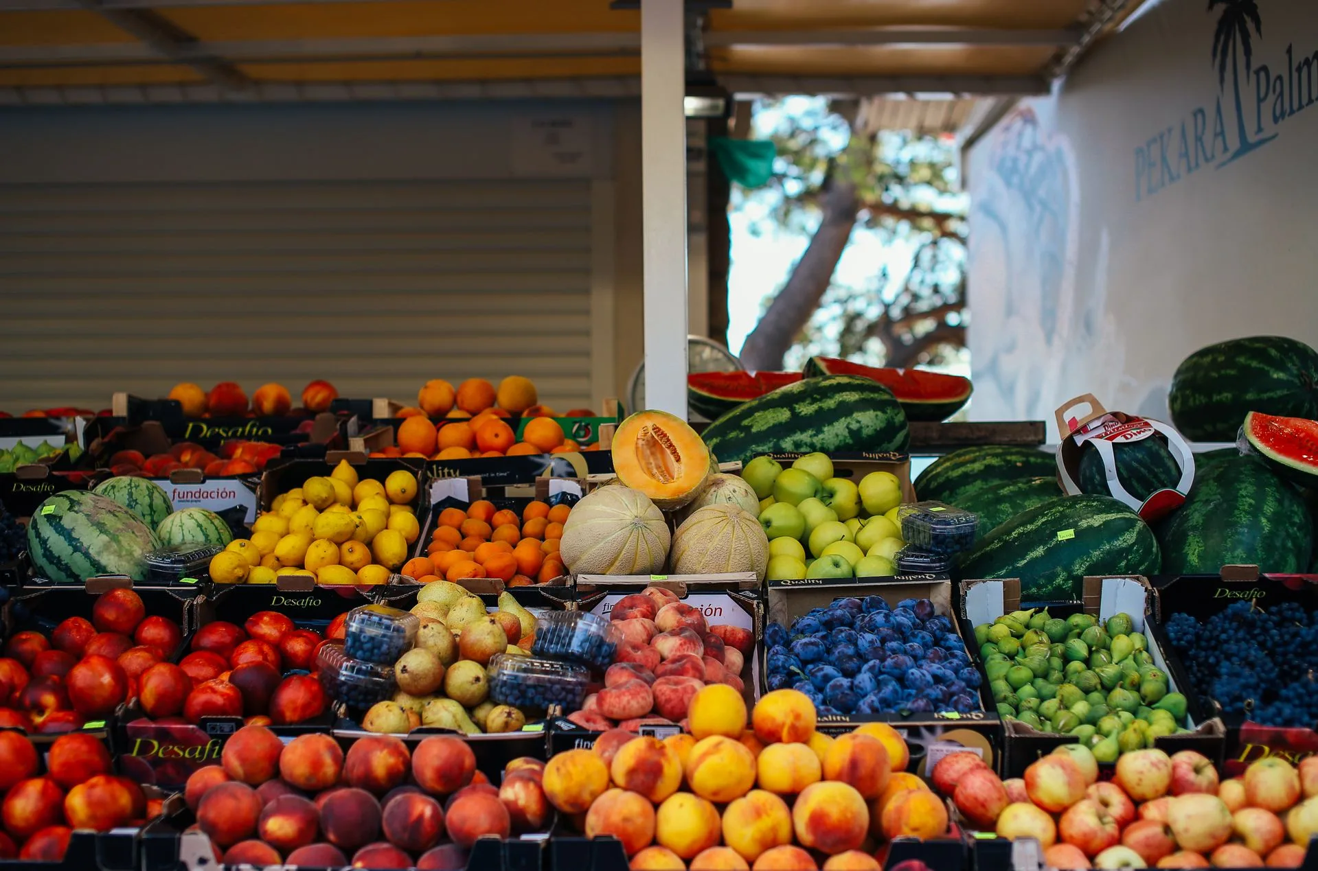 Aneka macam buah segar di lapak pedagang. (Foto: Pexels)