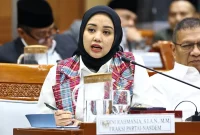 Anggota Komisi VIII DPR RI Dini Rahmania. (dok. DPR RI)