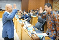 Ketua Badan Anggaran DPR RI Said Abdullah usai Rapat Kerja Badan Anggaran dengan Menteri Keuangan, Purbaya Yudhi Sadewa. (Dok. DPR RI) 