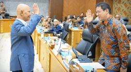 Ketua Badan Anggaran DPR RI Said Abdullah usai Rapat Kerja Badan Anggaran dengan Menteri Keuangan, Purbaya Yudhi Sadewa. (Dok. DPR RI) 