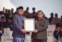 Pemerintah Kabupaten Bogor meraih dua rekor MURI. (Dok. Pemkab Bogor)
