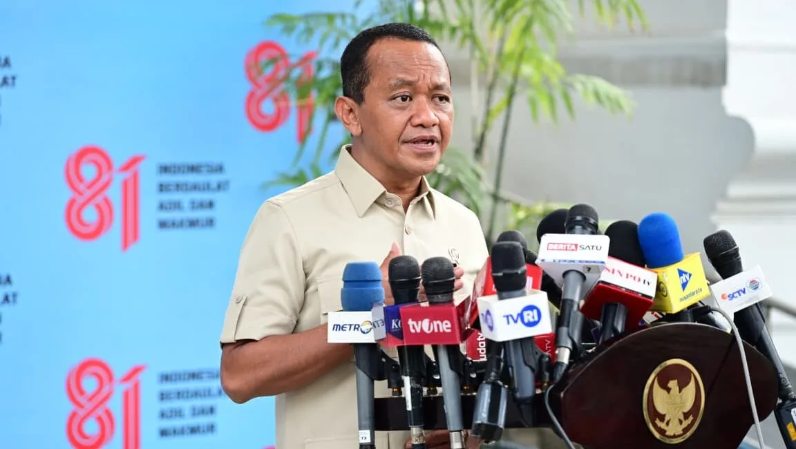 Menteri ESDM, Bahlil Lahadalia. (Dok. Setpres)