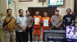 Polres Majalengka Tangkap Dua Pemuda, Sita 9,2578 Gram Tembakau Sintetis. (Dok. Polres Majalengka)