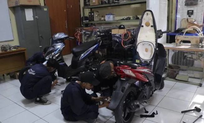 Aktivitas pelatihan di BLK Kota Tangerang. (Dok. Pemkot Tangerang)