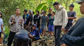 Pria Pencari Ikan Ditemukan Meninggal Diduga Tenggelam di Sungai Tuntang Grobogan. (Dok. Polres Grobogan)
