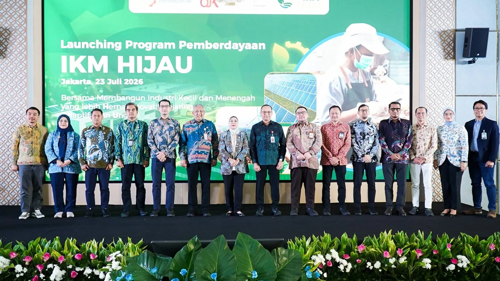 Pemerintah Resmi Meluncurkan Program Pemberdayaan Industri Kecil Menengah Hijau Guna Memperkuat Daya Saing Global. (Dok. Kemenperin)