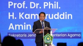 Sekjen Kemterian Agama, Kamaruddin Amin. (Dok. Kemenag)