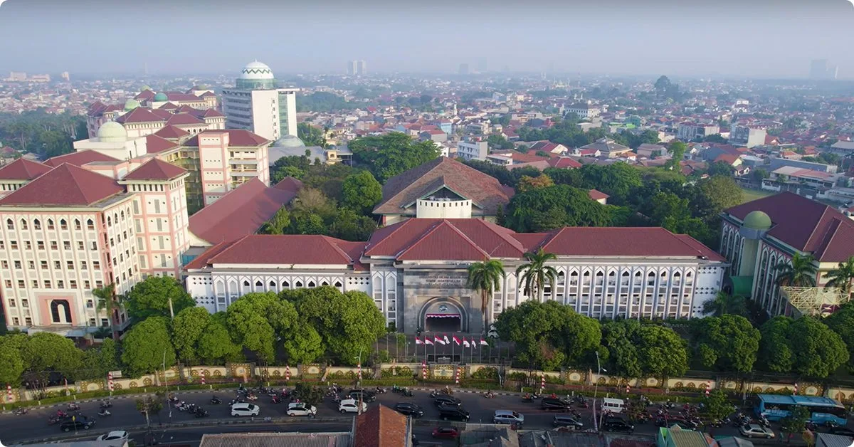 Kampus UIN Syarif Hidayatullah Jakarta di Ciputat, Tangerang Selatan. (Dok. UIN Jakarta)