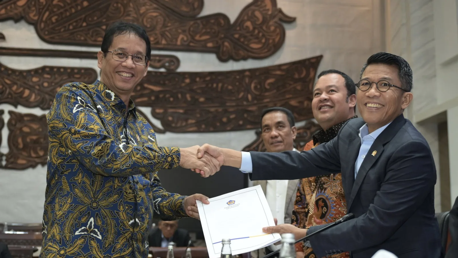 DPR dan Pemerintah Sepakati RUU PFII Masuk Tahap Pengambilan Keputusan Paripurna. (Dok. Kemenkeu)
