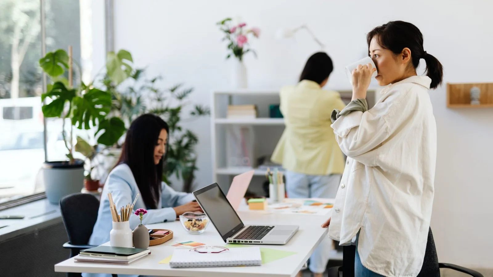 Ilustrasi aktivitas pekerja di kantor. (Foto: Pexels)