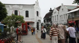 Kawasan wisata Kota Lama, Semarang, Jawa Tengah. (Dok. Pemprov Jateng)