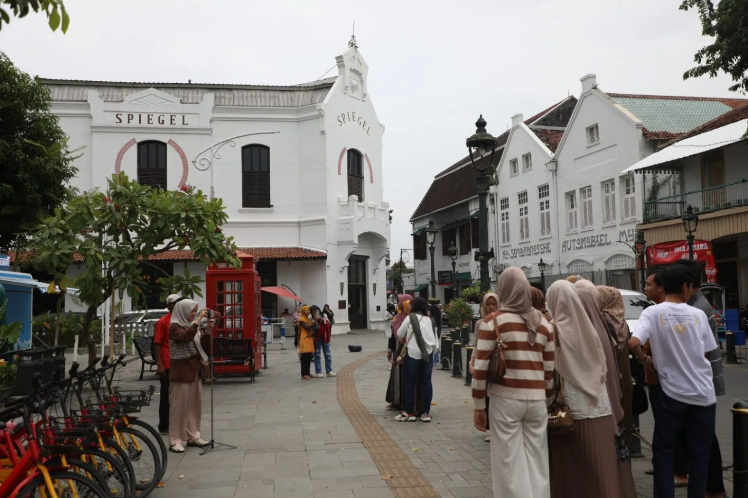 Kawasan wisata Kota Lama, Semarang, Jawa Tengah. (Dok. Pemprov Jateng)