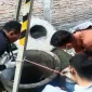 Pihak kepolisian sedang memeriksa sumur tempat perempuan lansia berinisial SU (79) meninggal dunia. (Dok. Polres Grobogan)