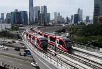 Ilustrasi kereta LRT Jabodebek. (Dok. KAI)