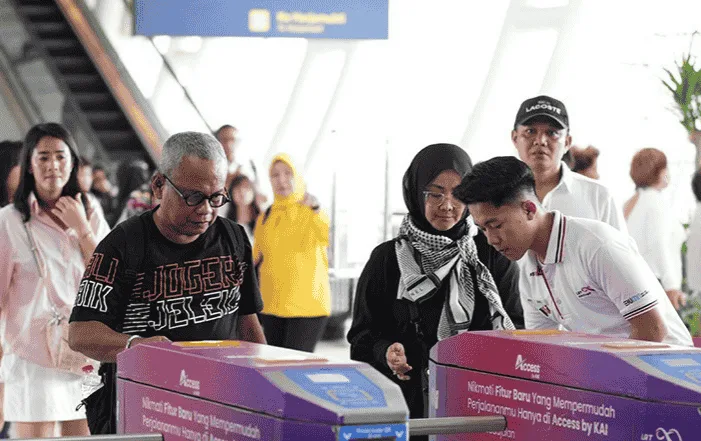 KAI Catat Pengguna Stasiun Harjamukti Naik, Layanan Feeder Bertambah Pesat. (Dok. KAI)
