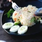 Ilustrasi makan nasi. (Foto: Pexels)