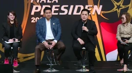 Piala Presiden 2026 akan berlangsung pada 25 Juli hingga 6 Agustus 2026 dengan diikuti delapan klub dari empat negara. (Dok. PSSI)