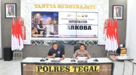 Satresnarkoba Polres Tegal Ungkap Kasus Peredaran Sabu, Dua Orang Diamankan. (Dok. Polres Tegal)