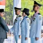 Presiden Prabowo Subianto memimpin Upacara Pelantikan Pamong Praja Muda (PPM) Angkatan XXXIII Institut Pemerintahan Dalam Negeri (IPDN) Tahun 2026. (Dok. Setpres)