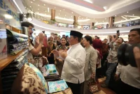 Gubernur DKI Jakarta, Pramono Anung saat menghadiri Festival Jakarta Great Sale (FJGS) 2026. (Dok. Pemprov DKI)