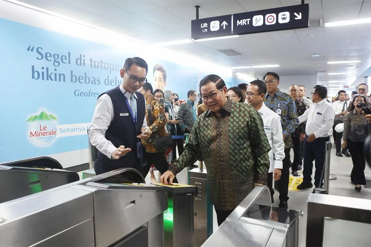 MRT Jakarta Kini Terima Visa dan Mastercard, Pramono Targetkan Integrasi Transportasi