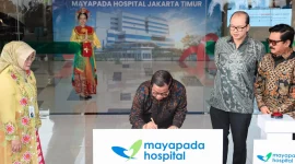 Gubernur DKI Jakarta Pramono Anung saat meresmikan Mayapada Hospital Jakarta Timur. (Dok. Pemprov DKI)