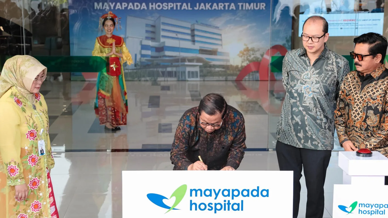 Gubernur DKI Jakarta Pramono Anung saat meresmikan Mayapada Hospital Jakarta Timur. (Dok. Pemprov DKI)