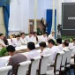 Presiden Prabowo Subianto memimpin rapat terbatas bersama sejumlah menteri Kabinet Merah Putih di Istana Kepresidenan Jakarta pada Kamis, 23 Juli 2026. (Dok. Setpres)