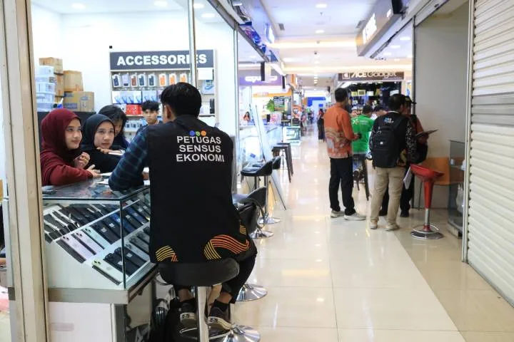 BPS Kota Tangerang Kerahkan 70 Petugas untuk Data Tenant Tangcity Mall. (Dok. Pemkot Tangerang)