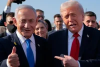 Donald Trump dan Netanyahu. 