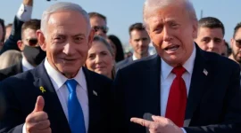 Donald Trump dan Netanyahu. 