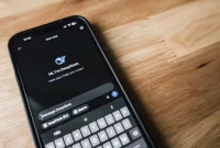 Ilustrasi sebuah layar ponsel menampilkan AI DeepSeek. (Foto: Pexels)