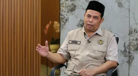 Direktur Jenderal Pengendalian Penyelenggaraan Haji dan Umrah, Harun Al Rasyid. (Dok. Kemenhaj)