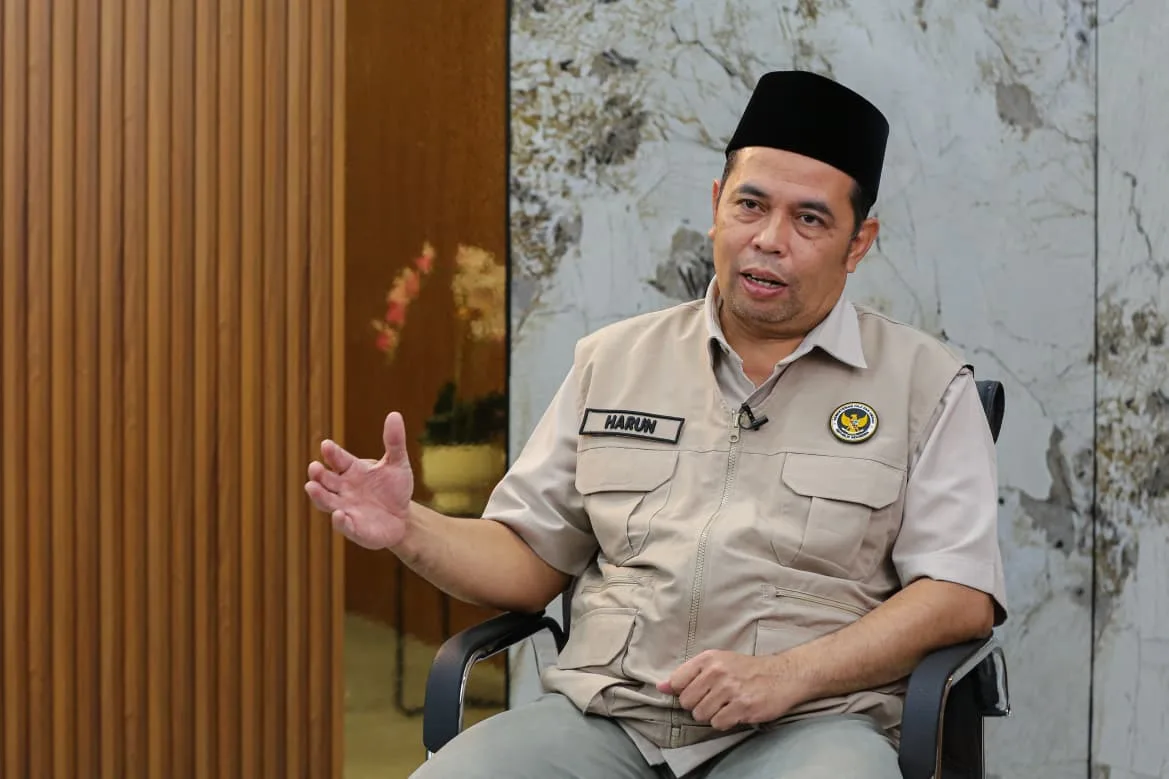 Direktur Jenderal Pengendalian Penyelenggaraan Haji dan Umrah, Harun Al Rasyid. (Dok. Kemenhaj)