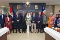 Pertemuan bilateral antara Indonesia dengan Cili. (Dok. Kemendag)