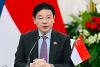 Perdana Menteri Singapura Lawrence Wong. (Dok. Setpres)