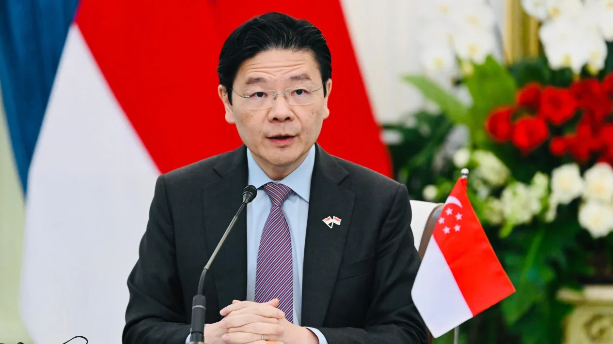 Perdana Menteri Singapura Lawrence Wong. (Dok. Setpres)